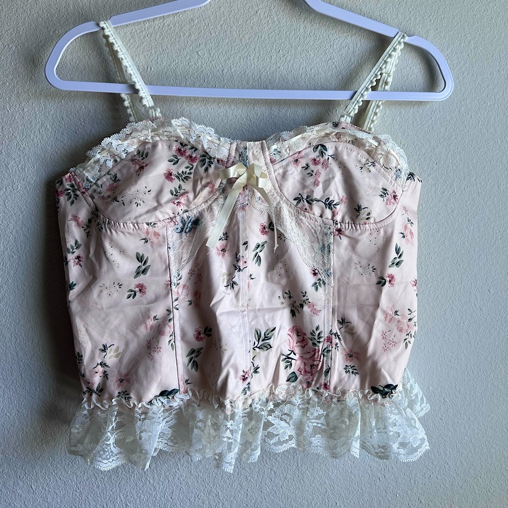 CIDER Lace Corset Cami